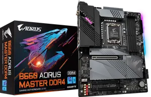 B660 AORUS MASTER DDR4 (Rev. 1.x)